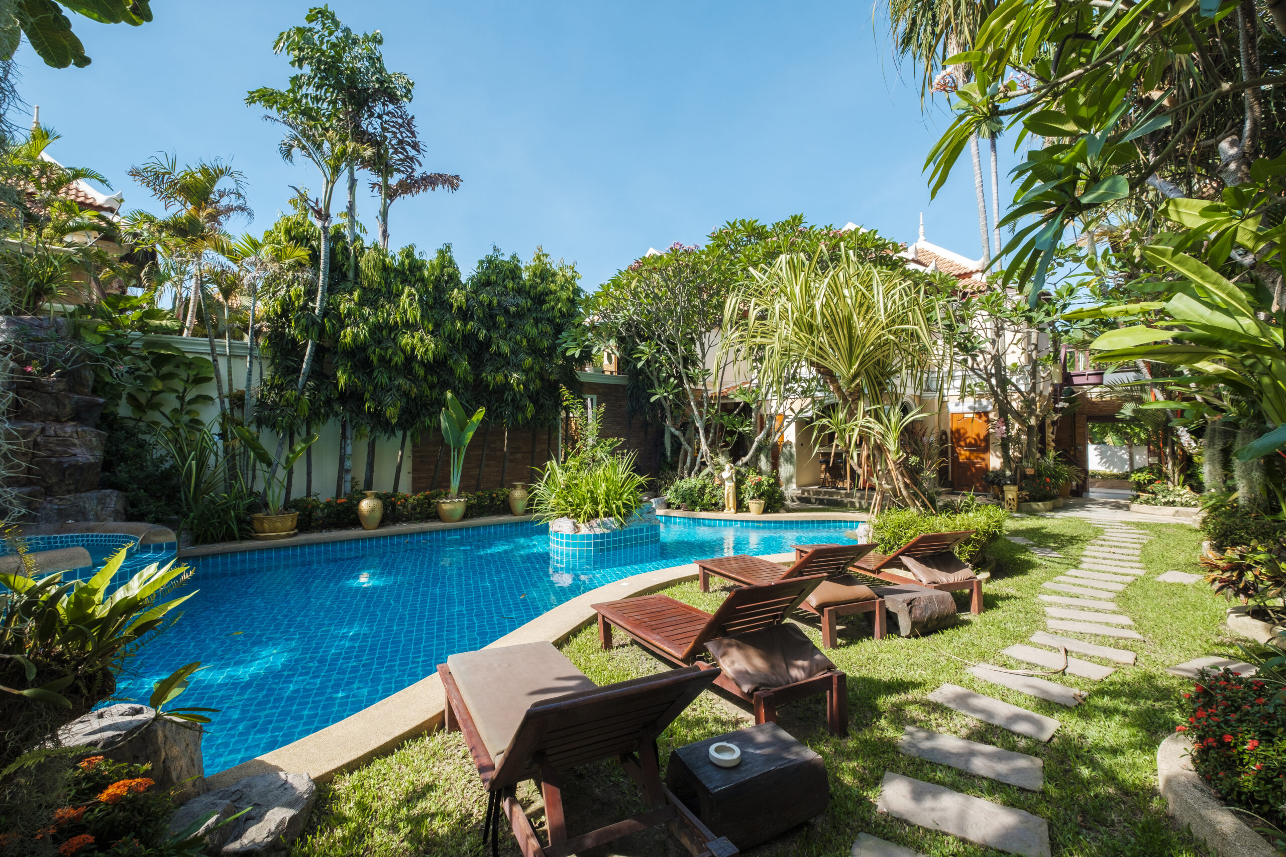 swimming pool at resort